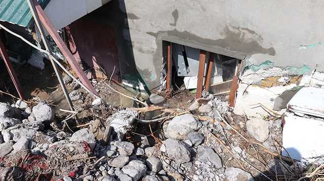 Наводнение в Ялте: несколько домов полностью ушли под воду