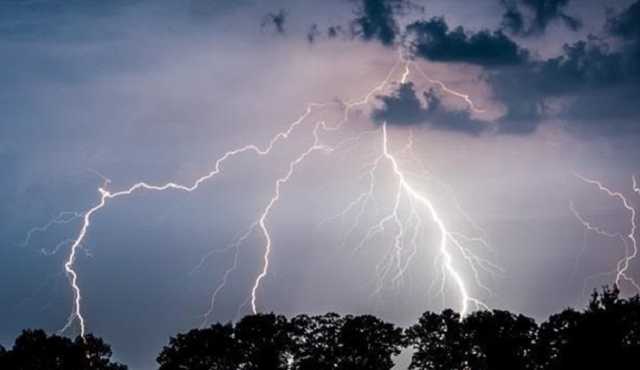 В Житомирской области сгорел дом от удара молнии