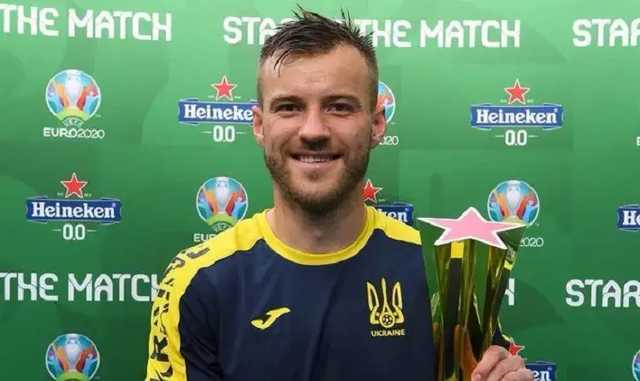 Трое украинских футболистов попали в топ-20 игроков Евро