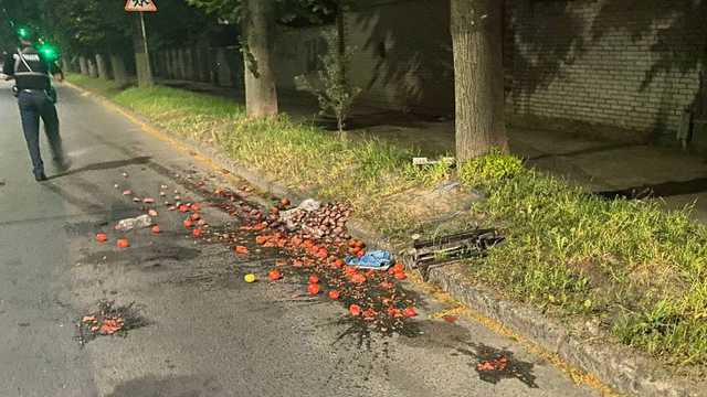 На Волыни угонщика грузовика с овощами нашли благодаря следу из помидор