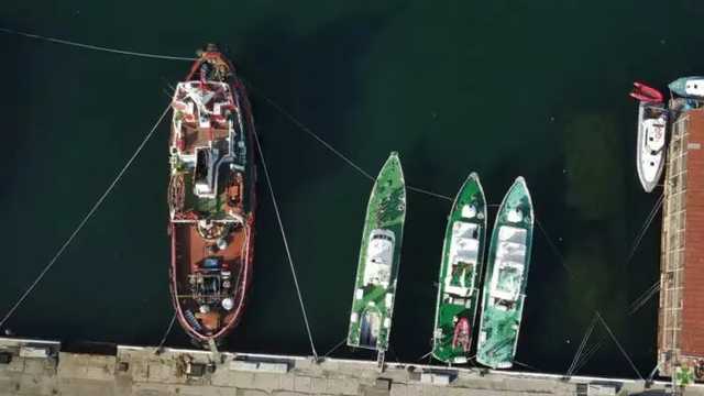 Масштабные учения Sea Breeze-2021 показали с высоты птичьего полета