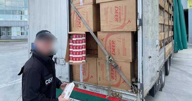 В Украину пытались ввезли контрабандных сигарет на $160 тыс, партия изъята