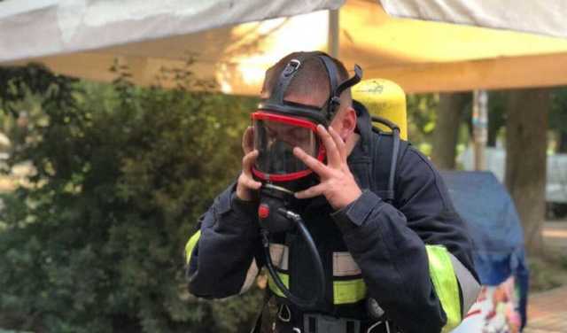 В центре Одессы горело кафе