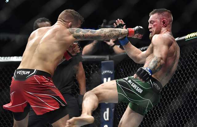 МакГрегор проиграл Порье, получив ужасный перелом на UFC 264