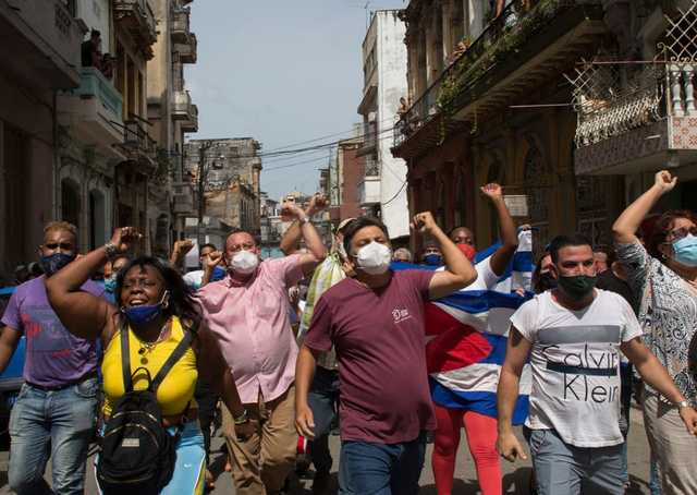 Кубинский народ поднялся против 60-летней «кастровской» тирании