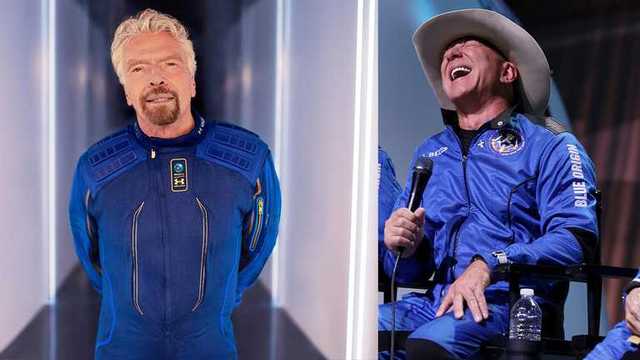 Миллиардеров Джеффа Безоса и Ричарда Брэнсона не признали астронавтами