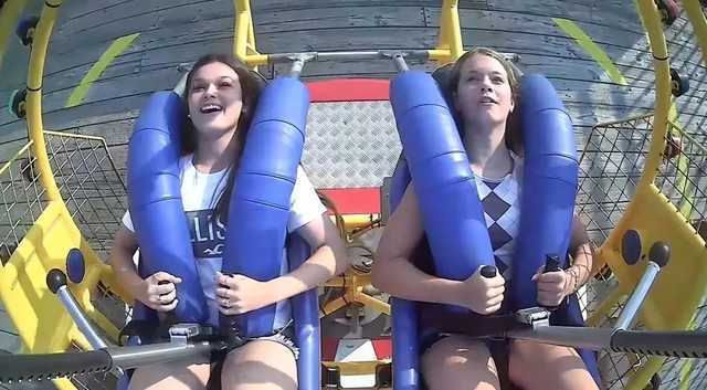 В девочку на огромной скорости врезалась чайка: этот момент попал на видео