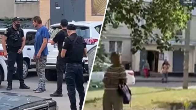 В Харькове угрожавший взорвать подъезд дома мужчина не дождался полиции и уснул