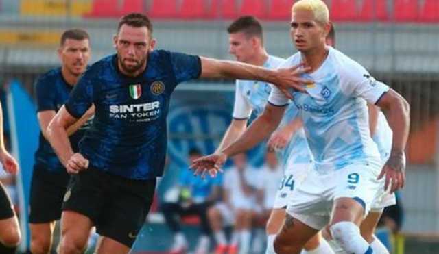 "Динамо" пропустило три гола от чемпиона Италии