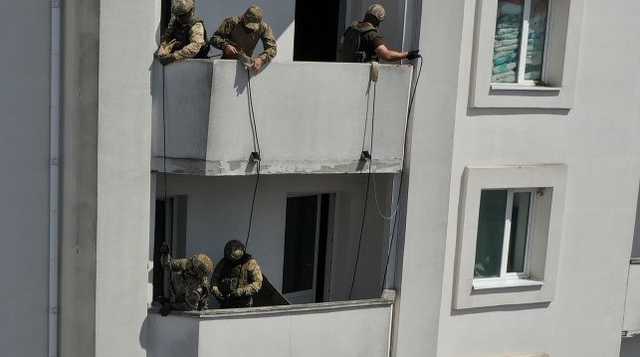 СБУ провела антитеррористические учения в Умани перед приездом хасидов