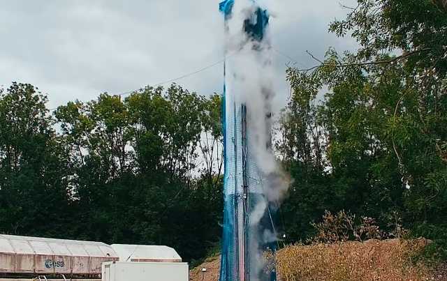 В Германии взорвался прототип многоразовой ракеты