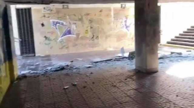 В Киеве обвалился потолок в одном из переходов, едва не убив прохожего