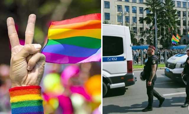 В Харькове провели ЛГБТ-марш, меры безопасности были усилены
