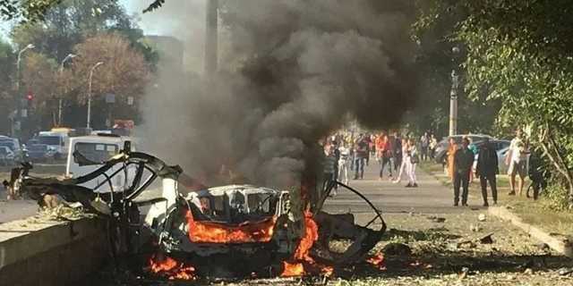 Взрыв автомобиля в Днепре квалифицировали как теракт