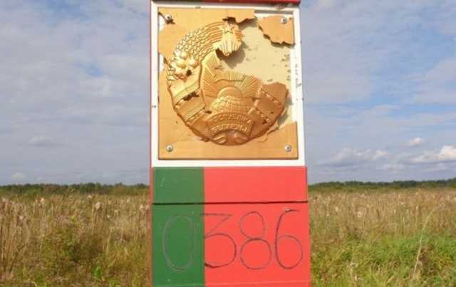 В Беларуси открыли дело из-за обстрела знака с гербом на границе с Украиной