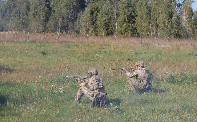 СБУ провела масштабные учения по нейтрализации диверсантов вблизи границы с РФ