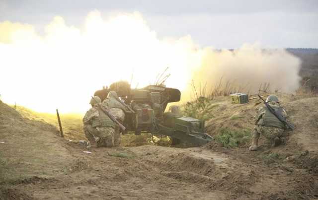 Вблизи оккупированного Крыма украинская артиллерия провела учения