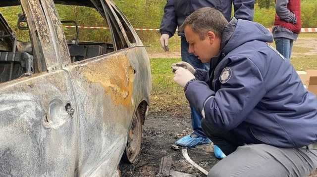 Убийство в Черкассах: полиция нашла автомобиль, на котором мог убегать киллер