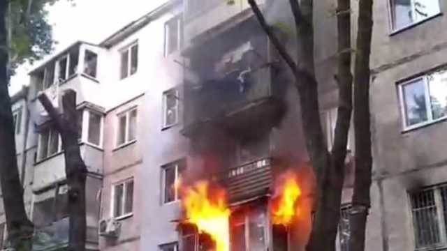 В Одессе вспыхнул пожар в квартире жилого дома