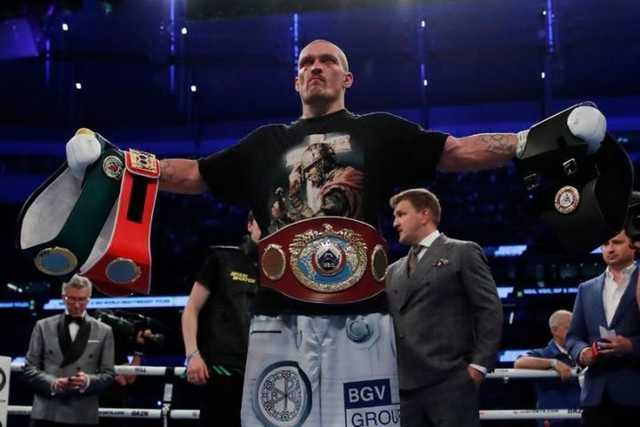 Александр Усик подарит Илону Маску свой костюм