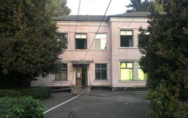 Пожар в больнице Белой Церкви: потерпевшая скончалась, открыли дело