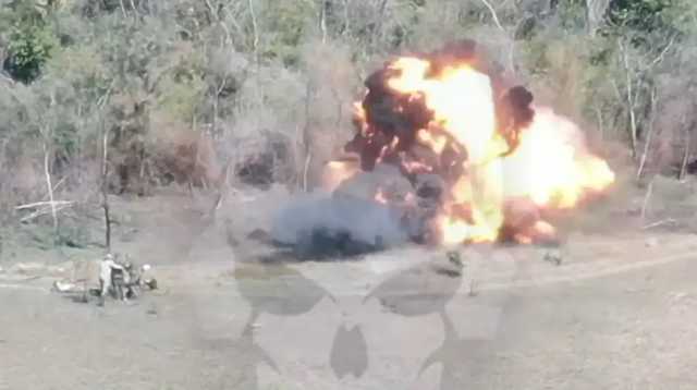 В Сети появилось видео ликвидации боевиков около Григорьевки