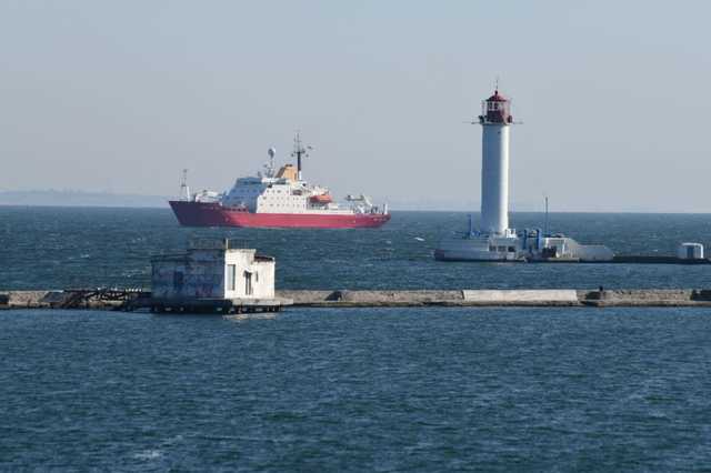 Украинский ледокол James Clark Ross прибыл в Одессу