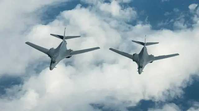 США перебросили в Европу стратегические бомбардировщики B-1B Lancer