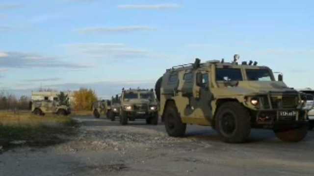 Россия отправила военную технику для учений у границы с Афганистаном