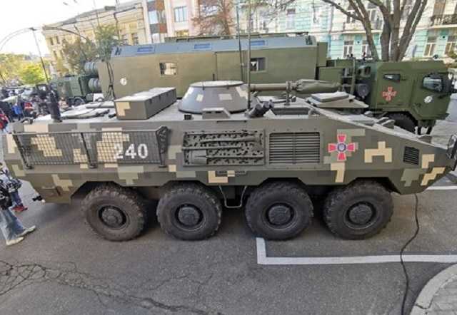 В Украине представили новую боевую машину на базе БТР-60
