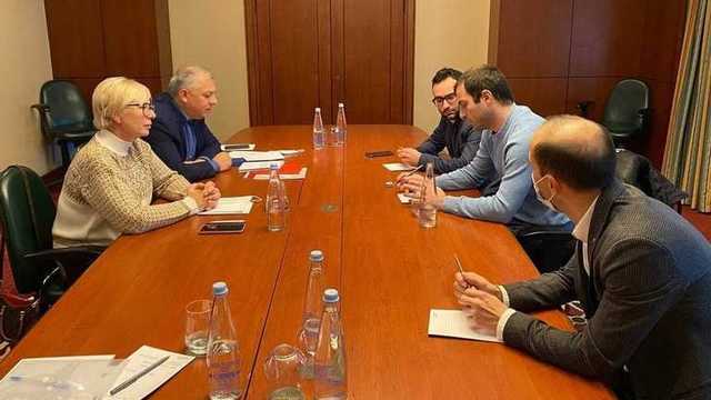 Денисова встретилась с адвокатами Саакашвили и планирует встречу с ним лично