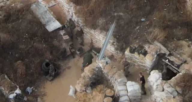 Свіжі окопи бойовиків РФ на Донбасі зняли з висоти