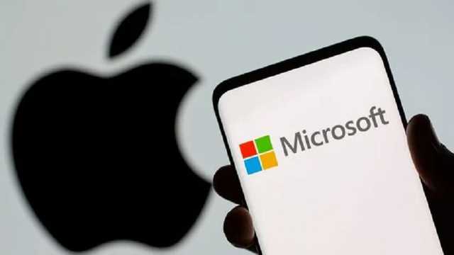 Microsoft  Apple       