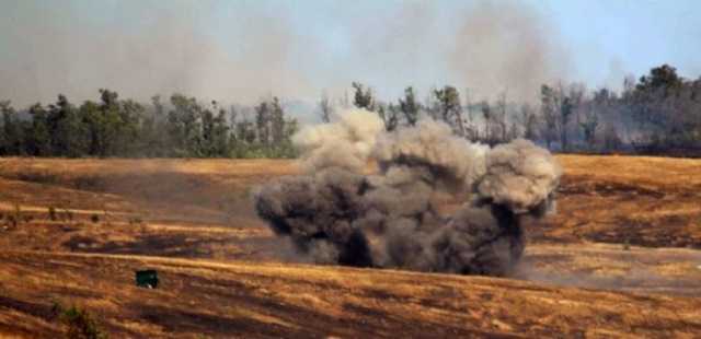 В зоне ООС подорвался БТР российских оккупантов