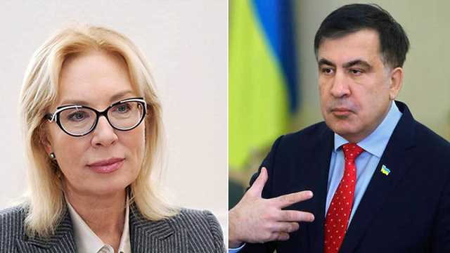 Саакашвили при этапировании избили, – Денисова