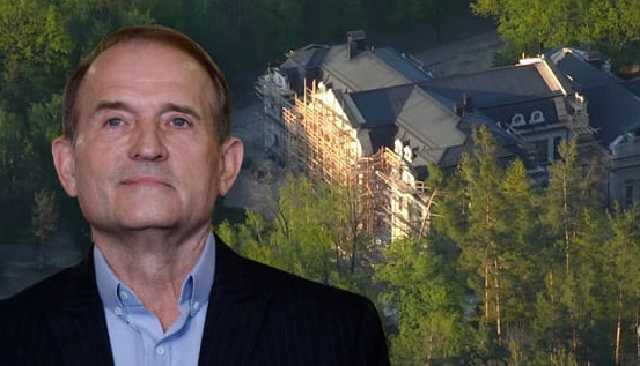 Медведчук и под санкциями продолжил реконструировать свой дворец