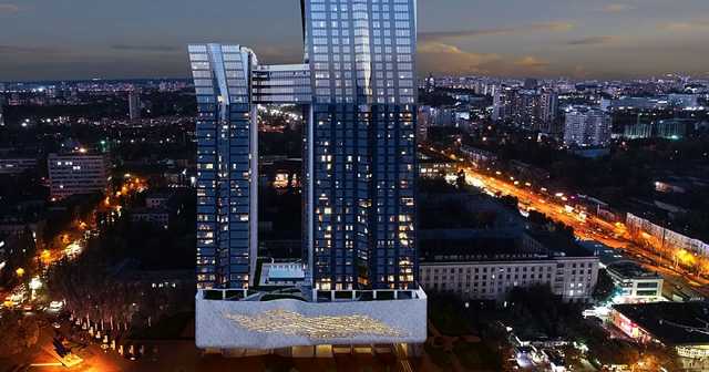 В Киеве начали строить 48-этажный ЖК "50Avenue": создает угрозу метро "Шулявская"