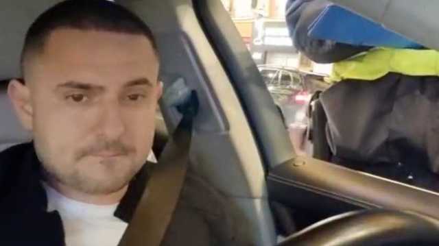 "Слугу" Куницкого остановили в Харькове из-за нарушений за рулем