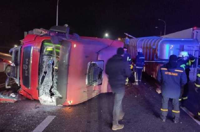 Водитель грузовика, который раздавил такси в Харькове, признался, что употреблял наркотики