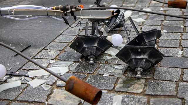 Разрушение иудейской Ханукии в Днепре: задержали нескольких подростков