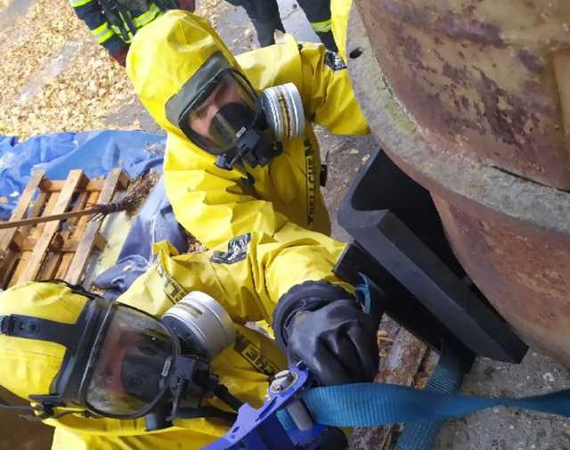 В Одессе произошел разлив химикатов