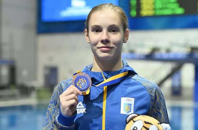 16-летняя украинка выиграла чемпионат мира по прыжкам в воду