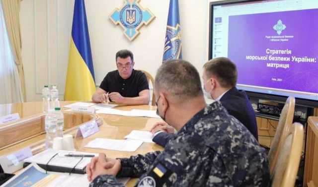 СНБО завершил работу над проектом Стратегии морской безопасности Украины