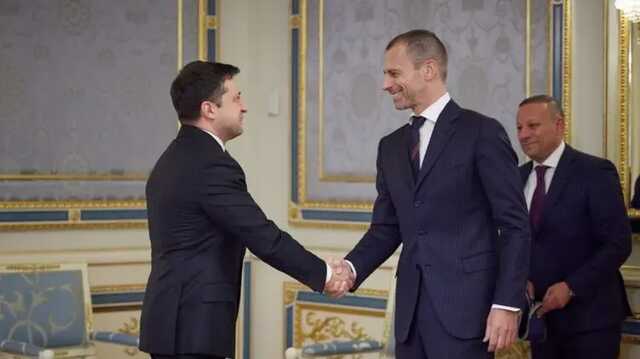 Зеленский захотел провести в Украине Суперкубок УЕФА