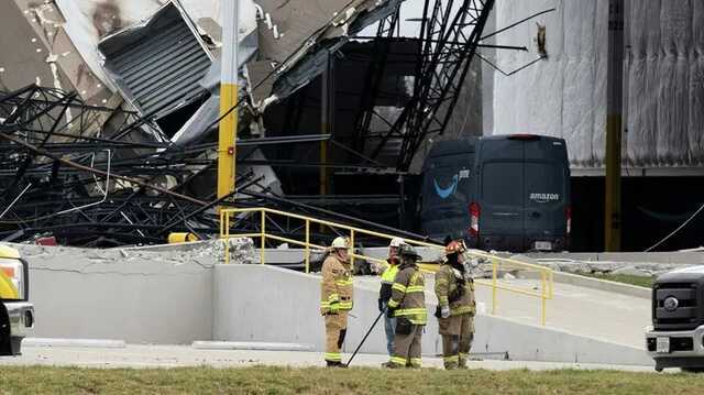 В США из-за торнадо на складе Amazon погибли шесть человек