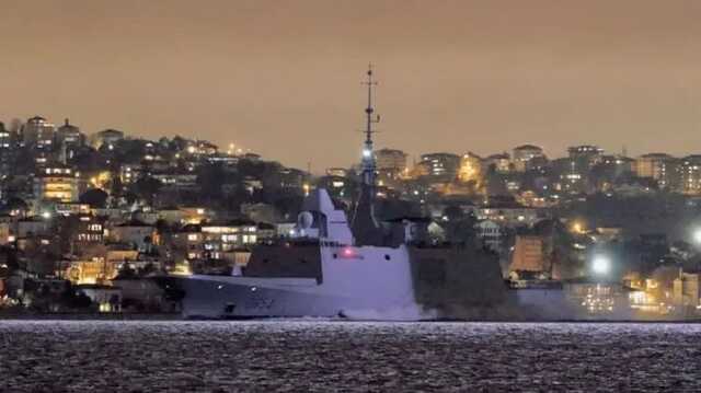 В Черное море зашел ракетный фрегат ВМС Франции