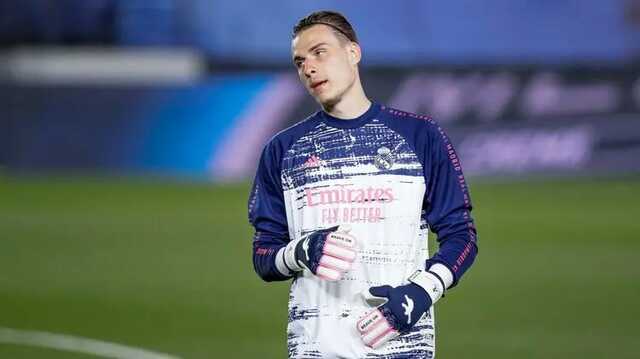 Украинский вратарь мадридского "Реала" заразился коронавирусом второй раз за четыре месяца