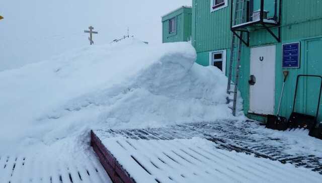 В Антарктиде выпал рекордный уровень снега