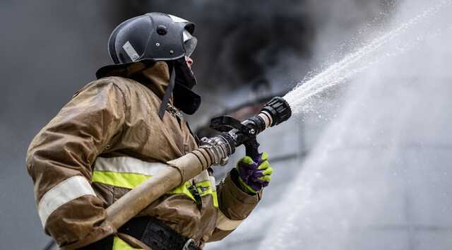 В новом ЖК Киева в пожаре погиб мужчина