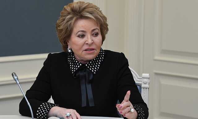 Спикер Совфеда РФ Матвиенко: Украина могла готовиться к военному захвату Донбасса